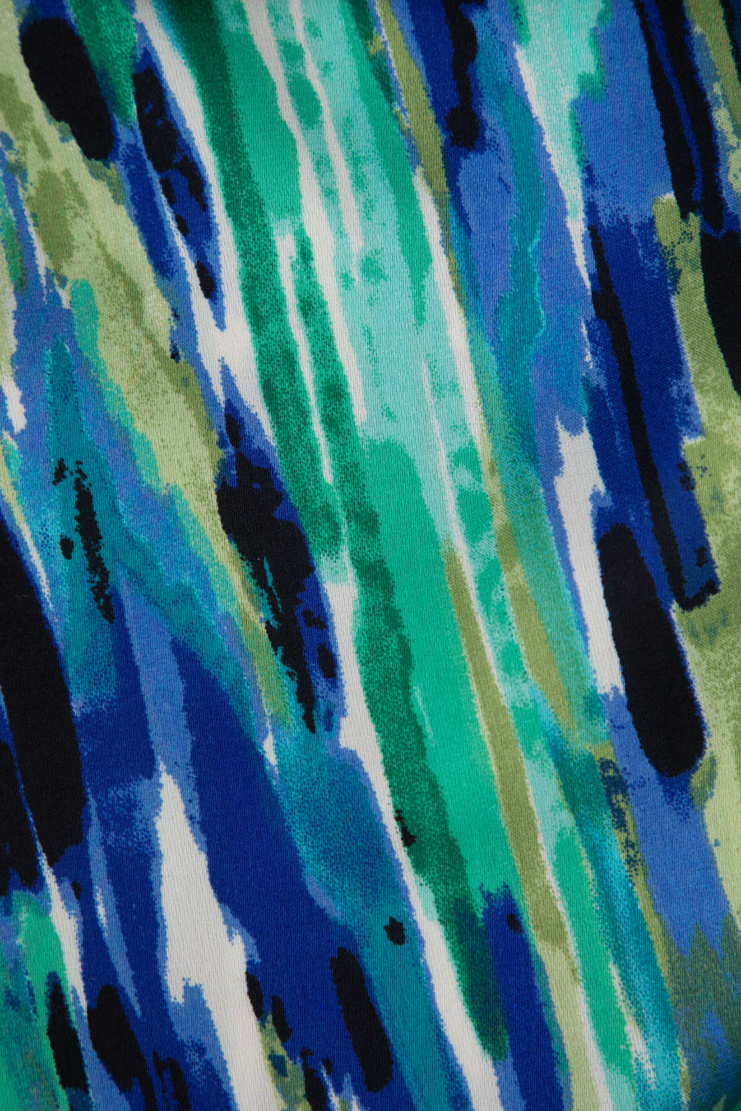 Inna Pantalons Droits Taille Haute avec Imprimé Marbré