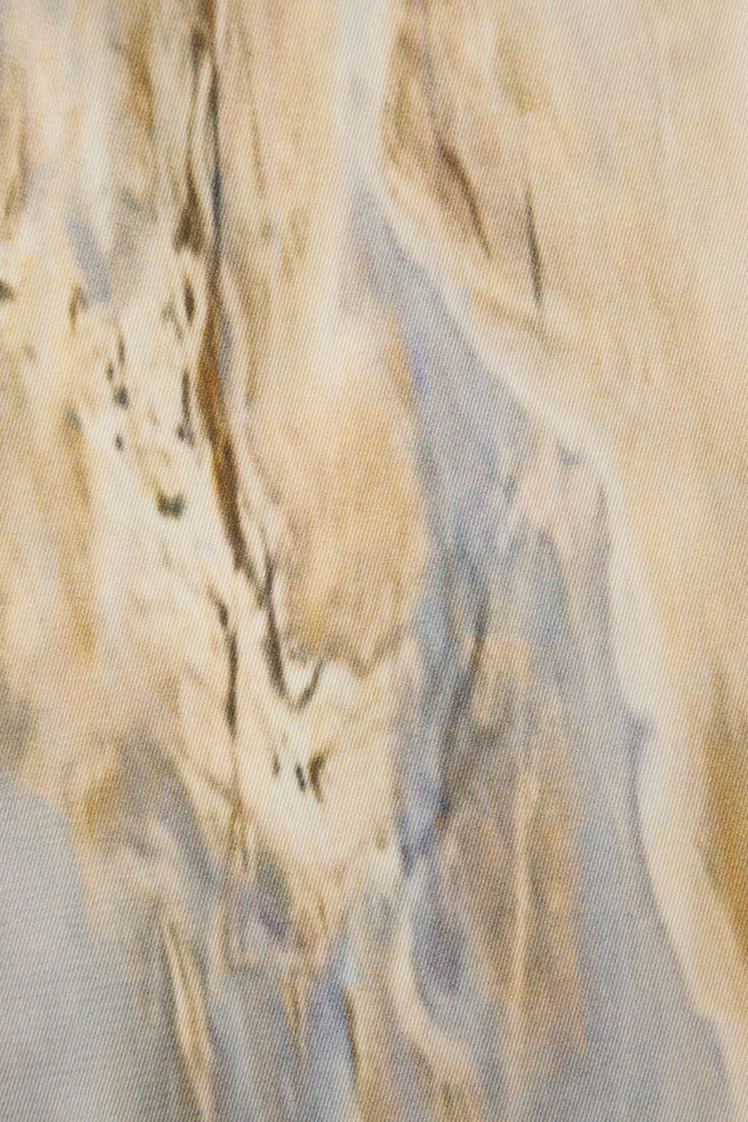 Inna Pantalons Droits Taille Haute avec Imprimé Marbré