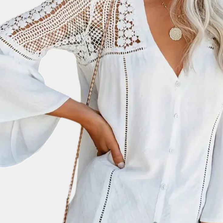 Esperanza | Blouse en Dentelle Sunwoven