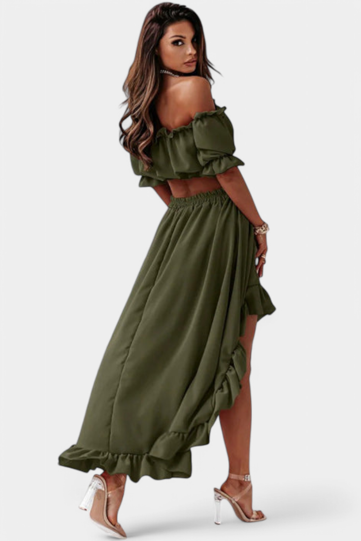 Katja Ensemble de Deux Pièces Off-Shoulder