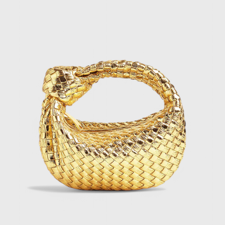 Sage Bolso Satchel Mini Woven