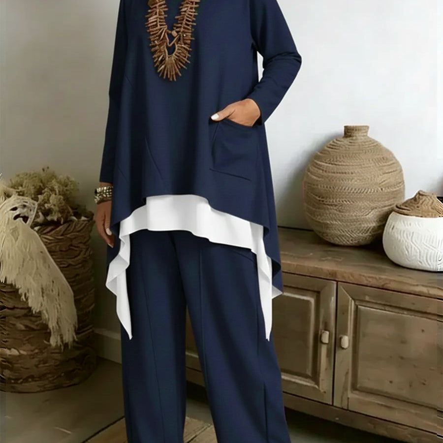 Naelia - Ensemble Élégant en Deux Pièces