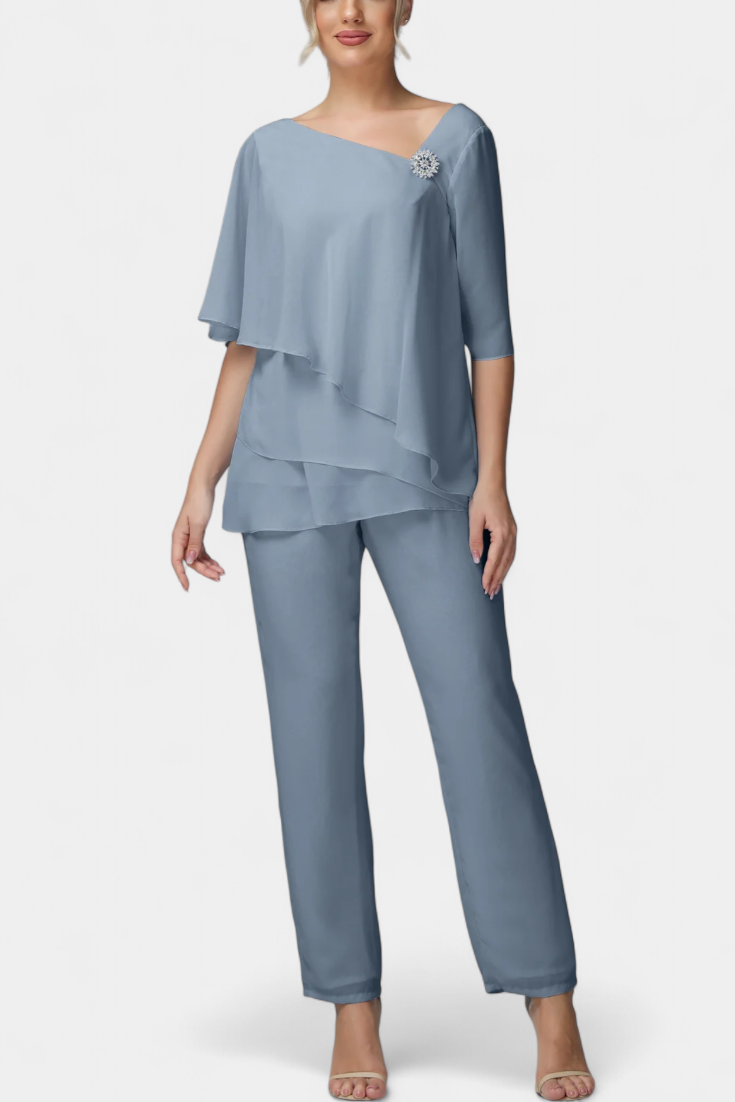 Ramona Ensemble de Deux Pièces avec Silhouette Féminine Sans Effort